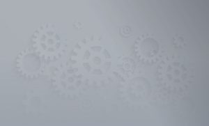 Gears gray background