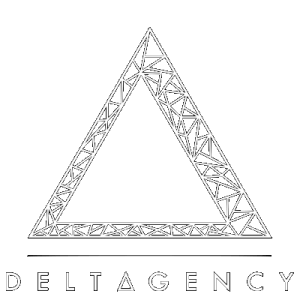 Deltagency logo white 400x400