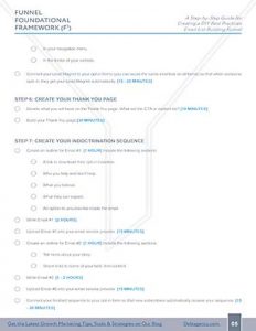 Foundational Funnel Framework guide page 5