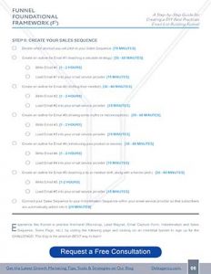 Foundational Funnel Framework guide page 6